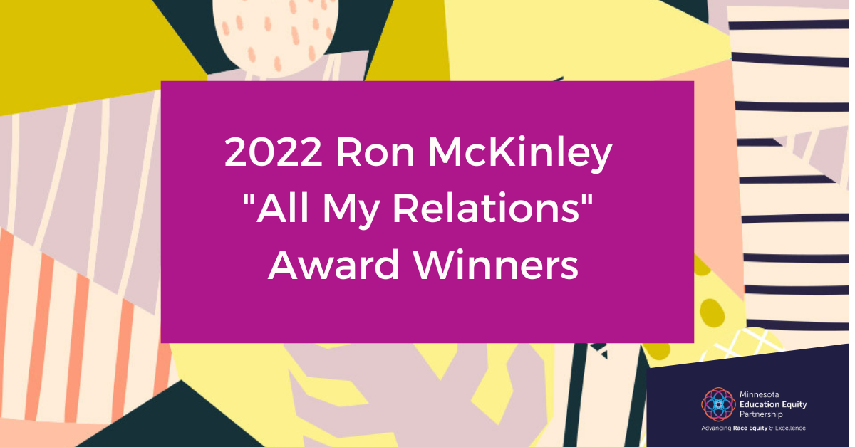 MnEEP’s 2022 Ron McKinley Award winners