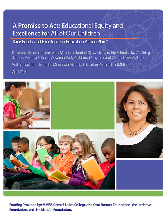 A promise to act, educational equity and excellence for all of our children