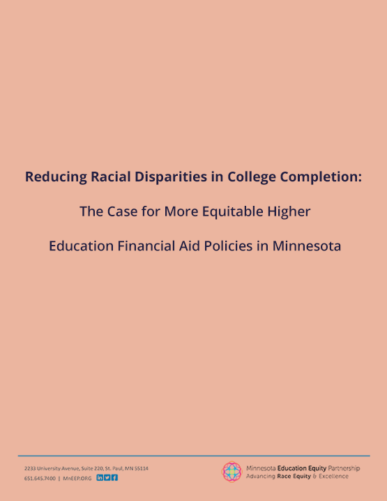 Reducing Racial Disparities in College Completion