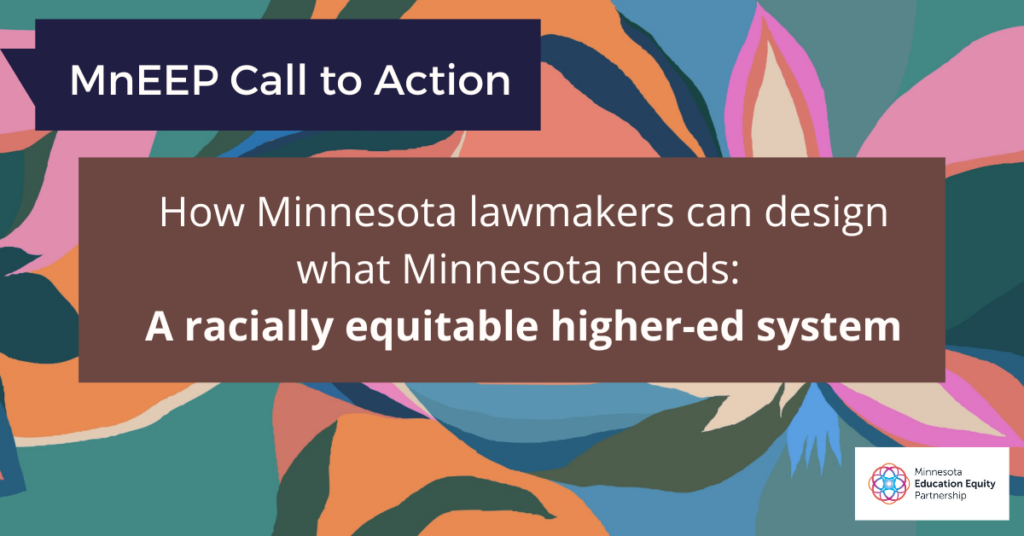 Minnesota Education Equity Partnership Advancing Race Equity & Excellence
