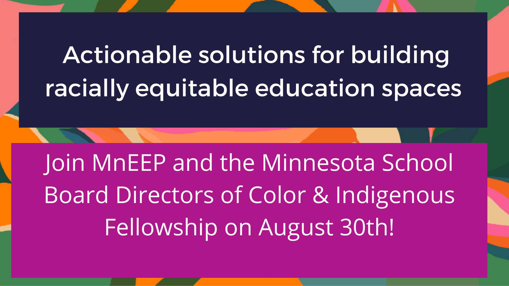 Building successful models for education equity
