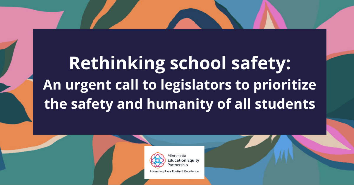 Rethinking school safety: An urgent call to legislators